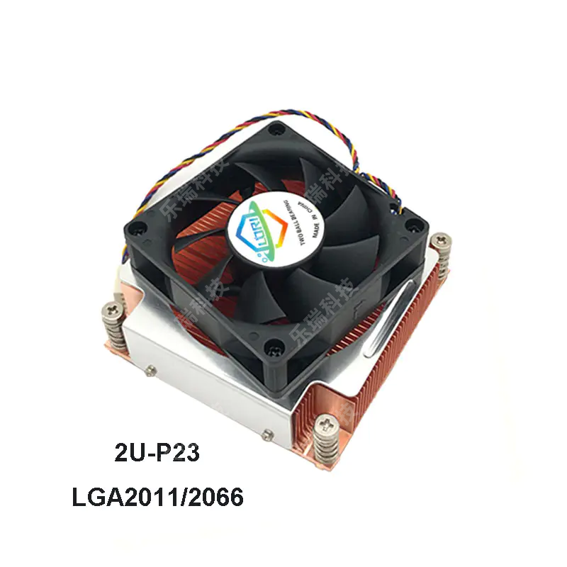 英特尔至强处理器 Lga2066 2011 CPU 主动散热器适用于 2U 服务器