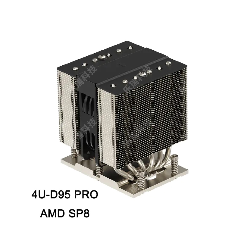 乐瑞 AMD SP8 插槽双塔式 CPU 风冷散热器