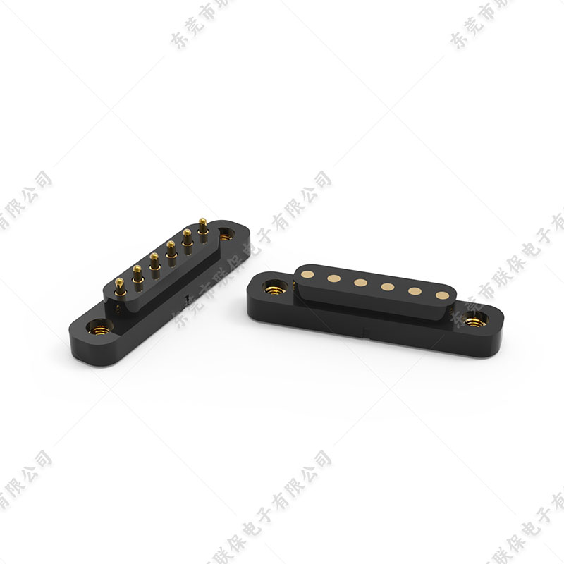 6PIN SMT弹簧针连接器