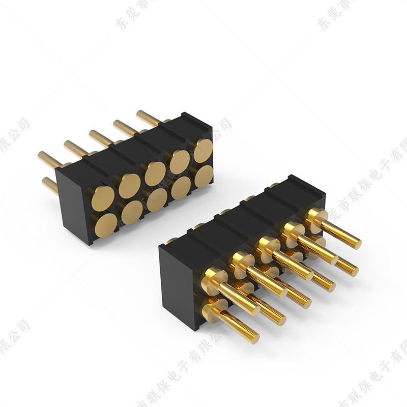 10pin pogopin连接器