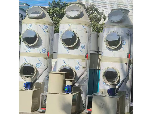 污水处理喷淋塔的工作原理