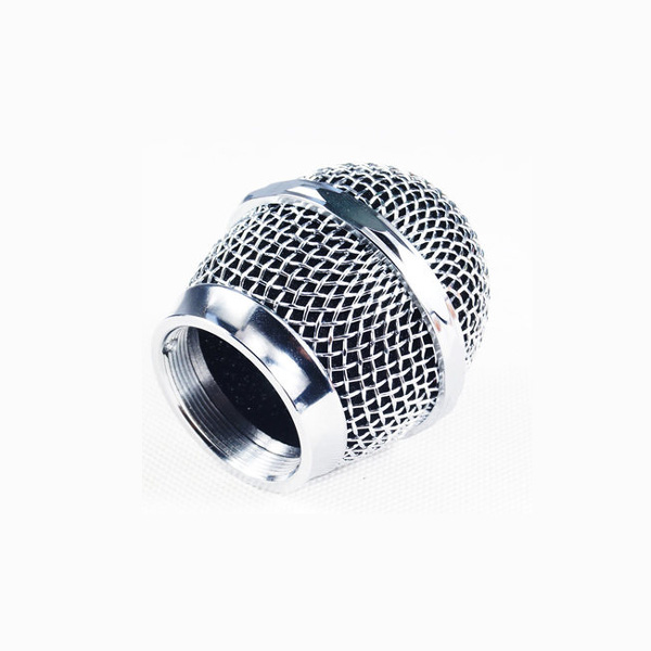 银色麦克风网罩