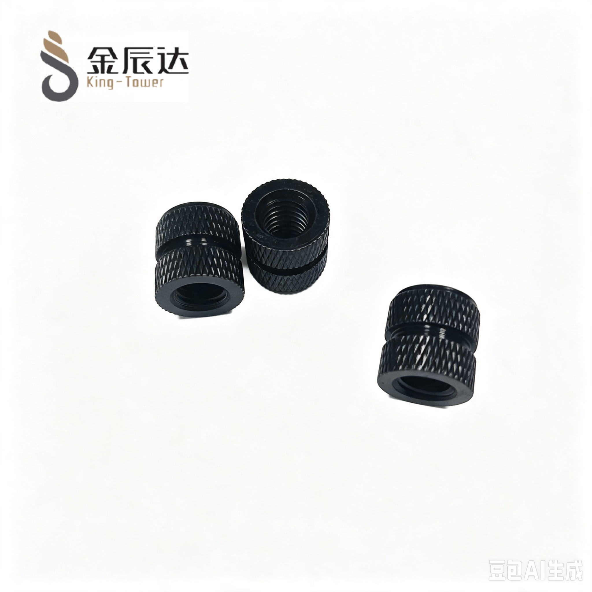 M8*13.1螺母锌镍合金亮黑