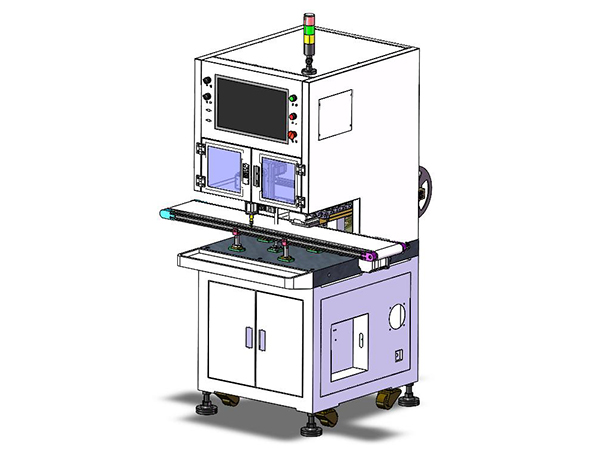 单头单飞达视觉贴标机
