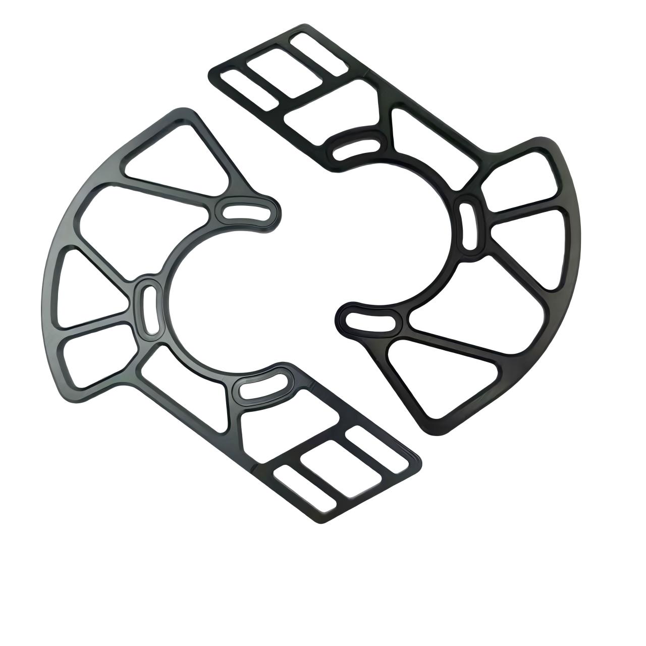 定制铝合金后下叉板