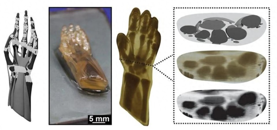 ​3D打印技术重大突破：CRAFT技术实现低成本高仿真人体手部模型制造