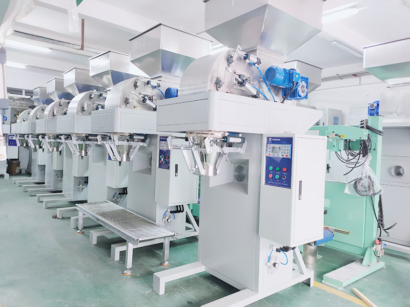 皮带秤包装机车间