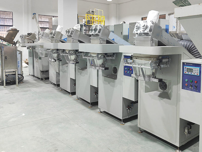 皮带秤包装机车间