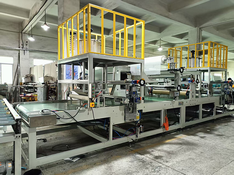 挤塑背衬板刮涂线