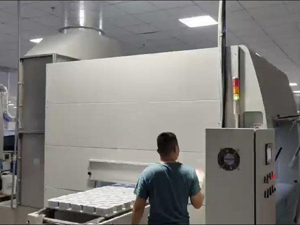 纸浆模塑喷涂生产线