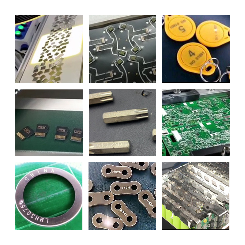 视觉激光打标工艺图片