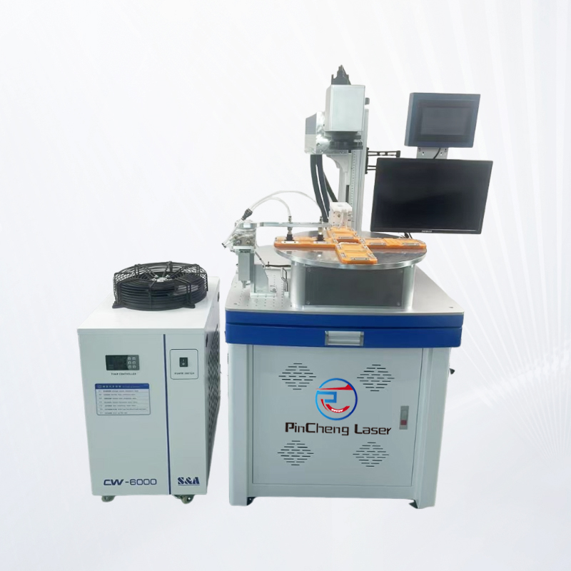 振镜式旋转台激光焊接机