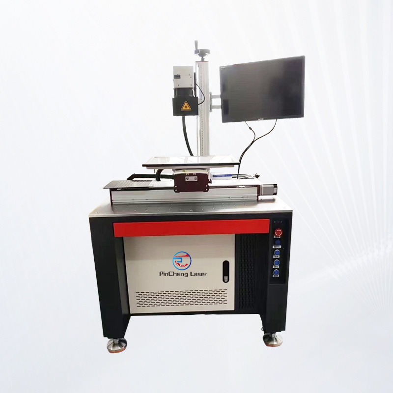 介绍一下十字滑台视觉激光打标机