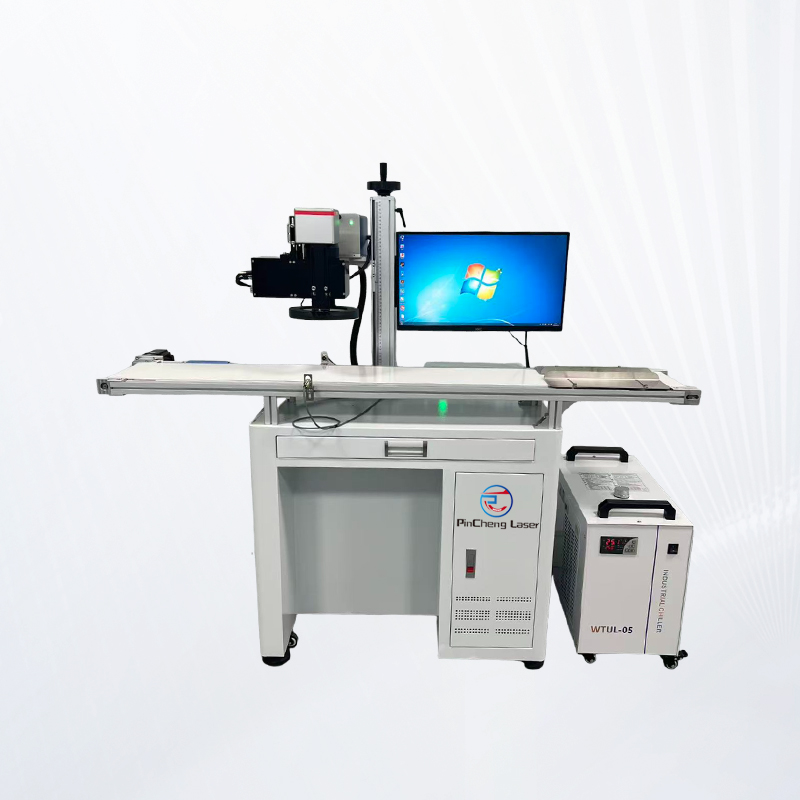 紫外流水线视觉激光打标机