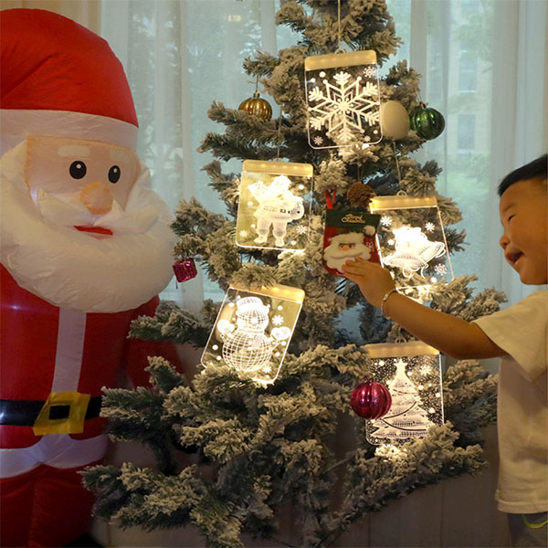 圣诞吸盘灯