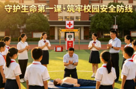 教育部官宣！全国学校将全面普及急救教育，AED、培训、课程全覆盖！