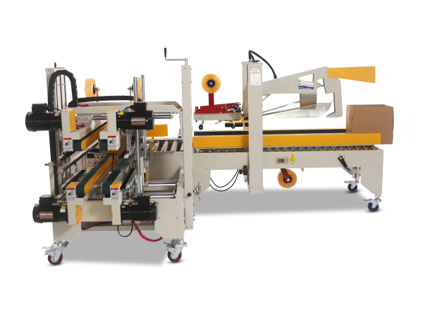 自动折盖封箱配套自动四角边封箱