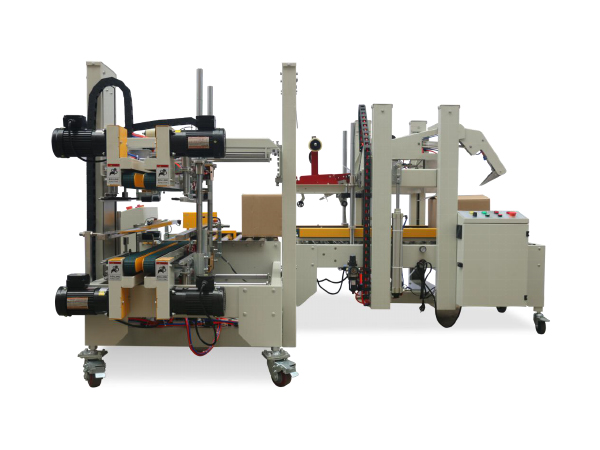 全自动折盖封箱机配套四角边封箱机