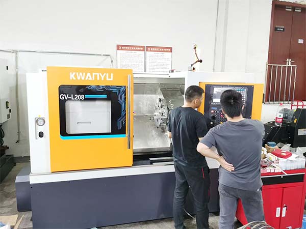 广东东莞客户交机现场