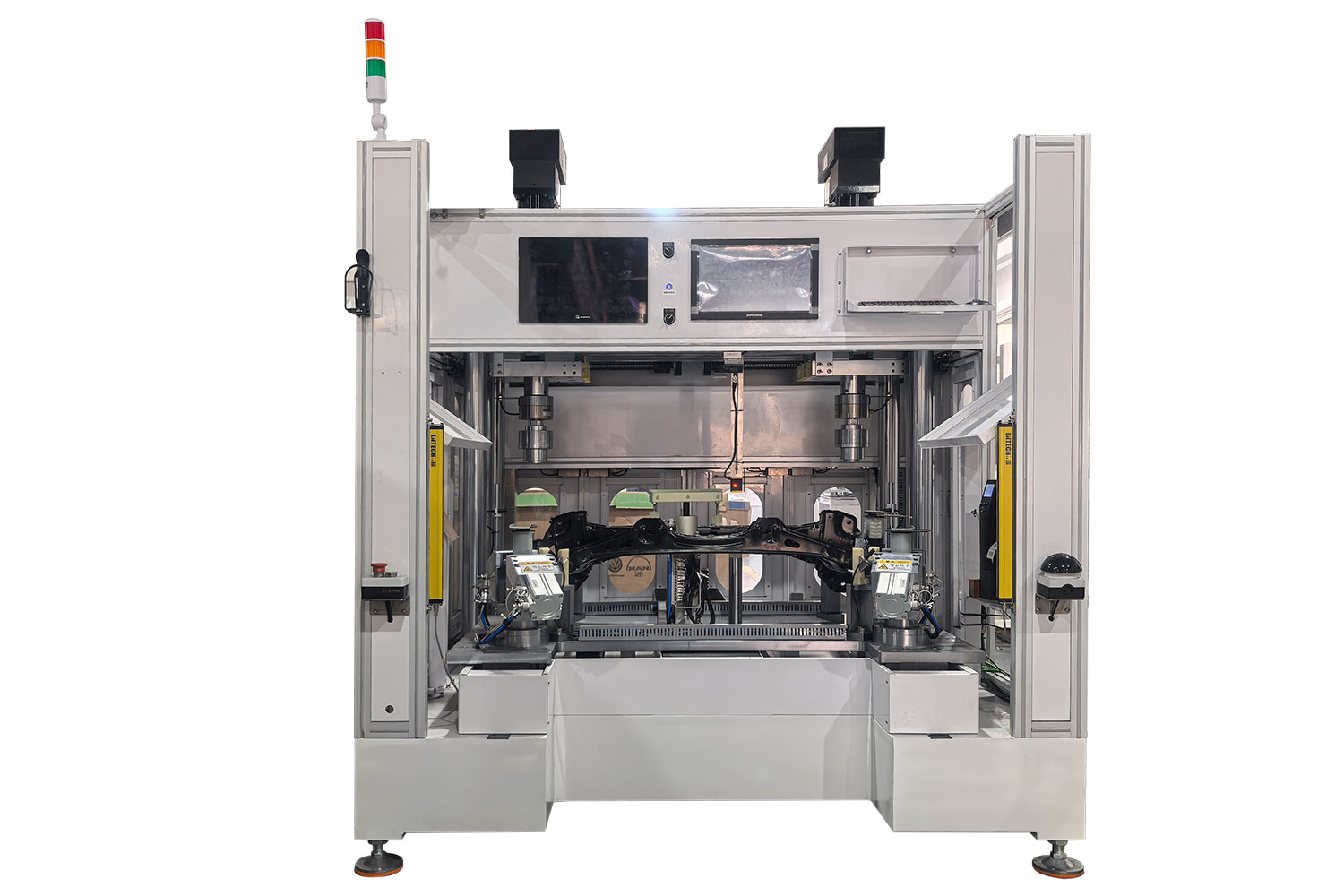 汽车车架衬套压装机，伺服压装机