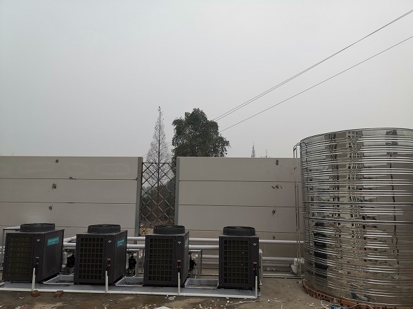 樂山杭加新材料有限公司宿舍熱水系統