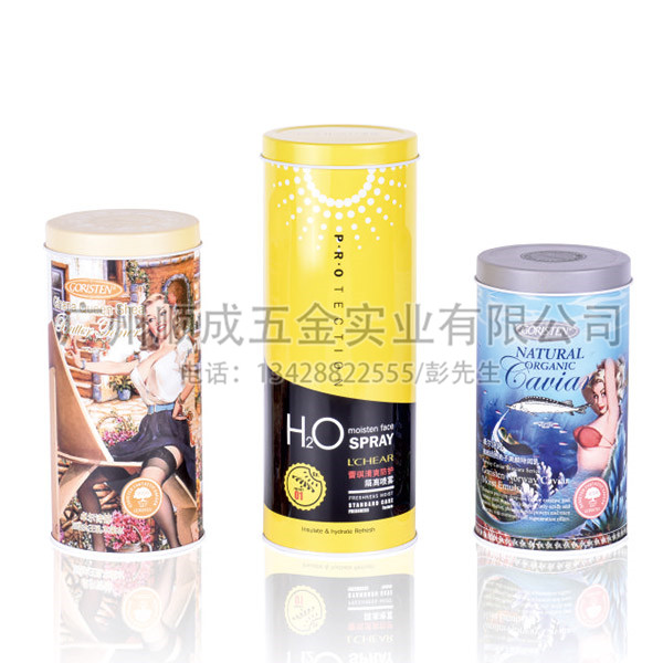 个性圆形铁罐