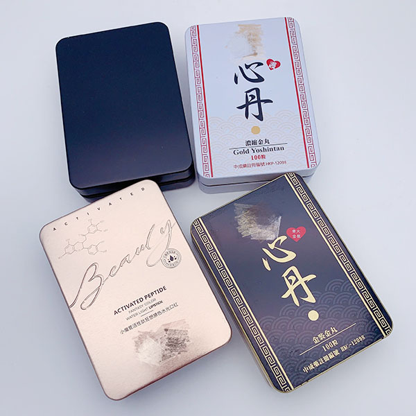 金属包装-适用于:化妆品盒-糖果盒-药品-食品