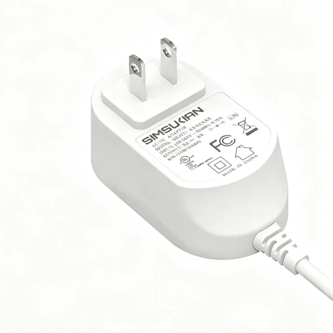 12V2A插墙式电源适配器-SK02T1