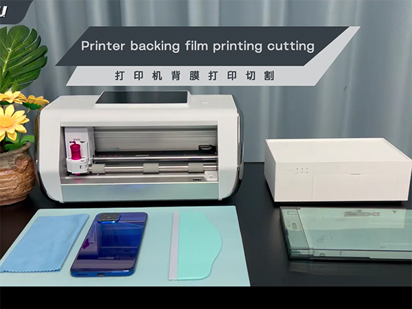 Back film printing and cutting tutorial