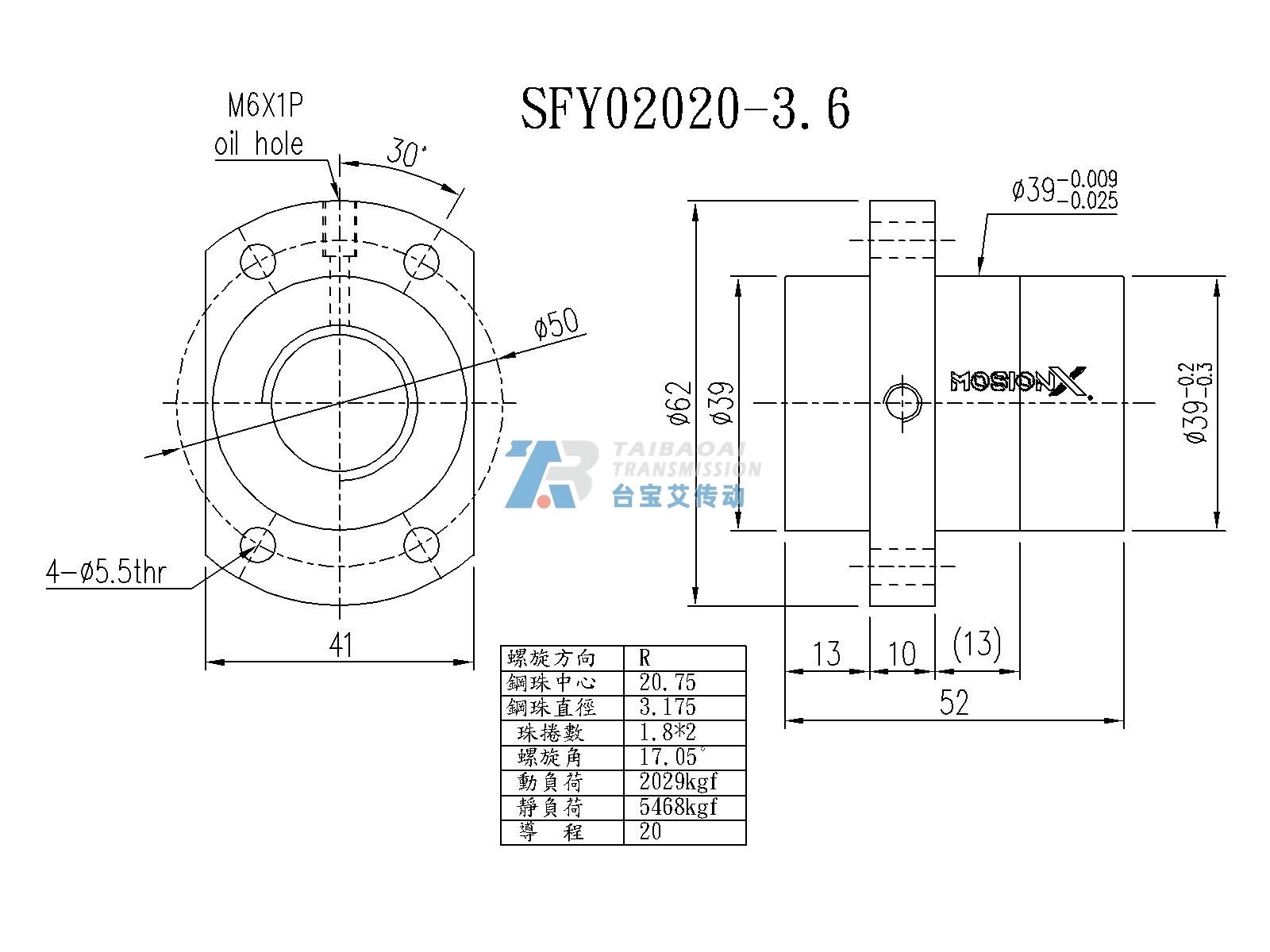 SFY02020-3.6 尺寸图