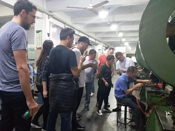 客户参观