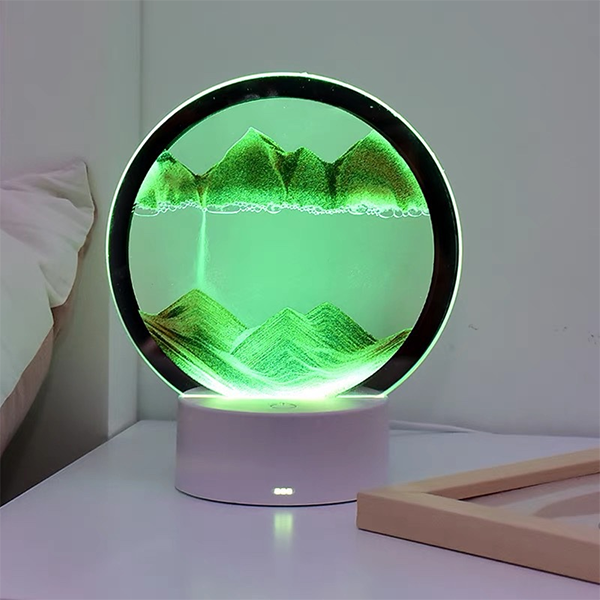 夜灯流沙画