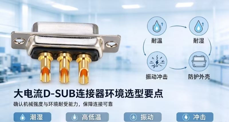 大电流D-SUB连接器要怎么选择
