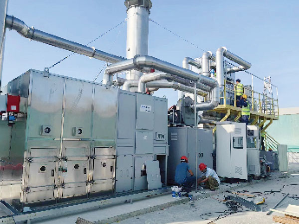 RTO蓄热式热氧化燃烧工程