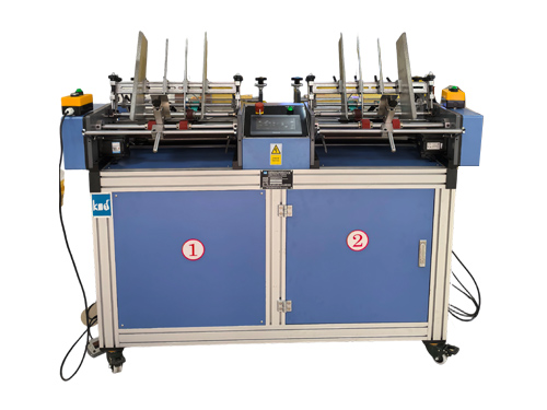 高速单座网纹裱卡机