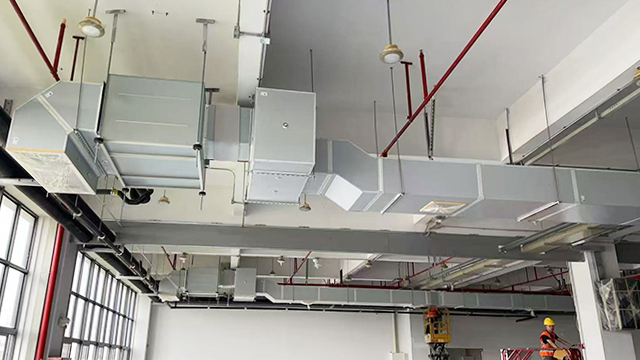 复合风管安装商业案例