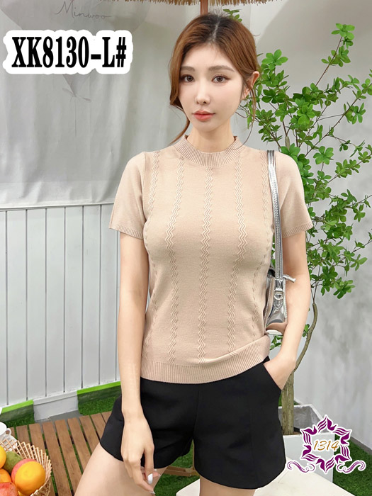短袖毛衫XK8130-L