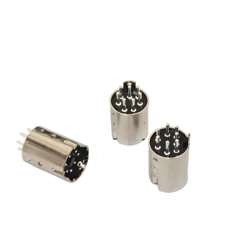 MINI DIN 7P车针公头（银）
