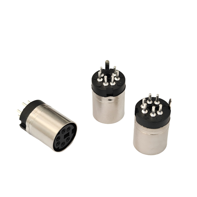 MINI DIN 6P车针母头+片