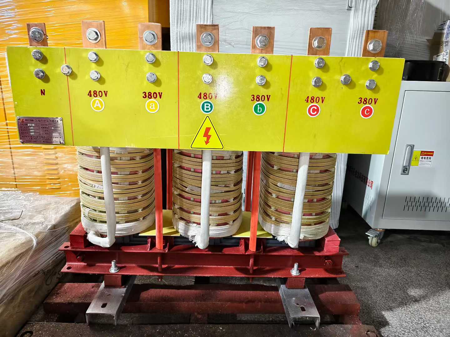 高频机出口美国控制变压器480V变380V
