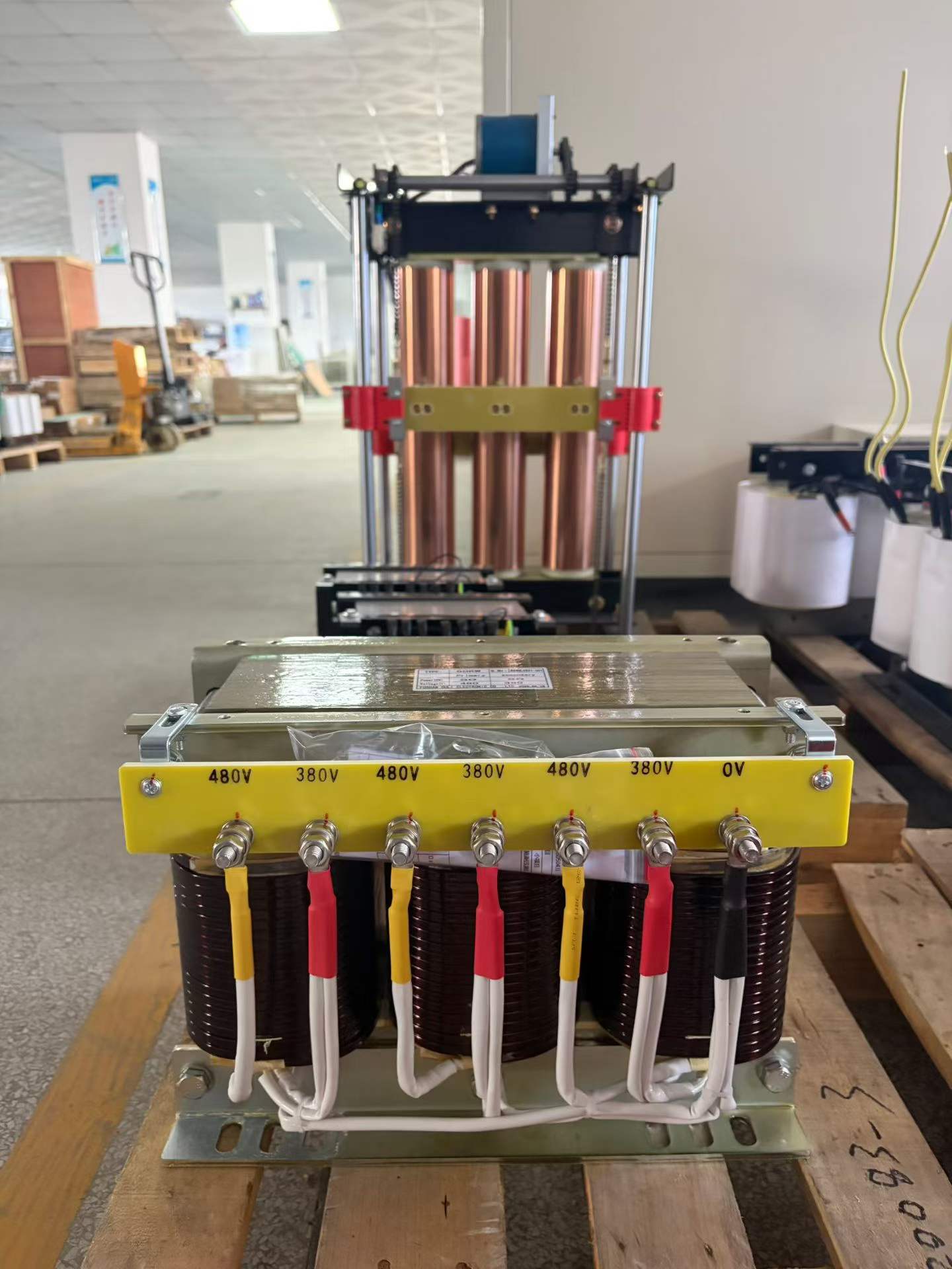 出口美国 UL1446绝缘系统认证480V变380V50KVA