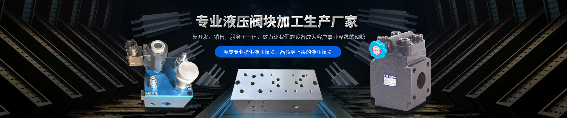 专业液压阀块加工生产厂家