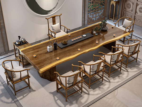 ZF-921现代轻奢简约实木茶几