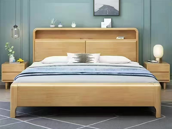 ZF-1206现代轻奢简约实木床