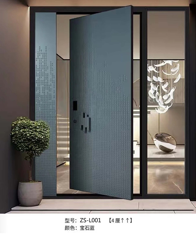 ZS-L001一门一景铸铝入户门