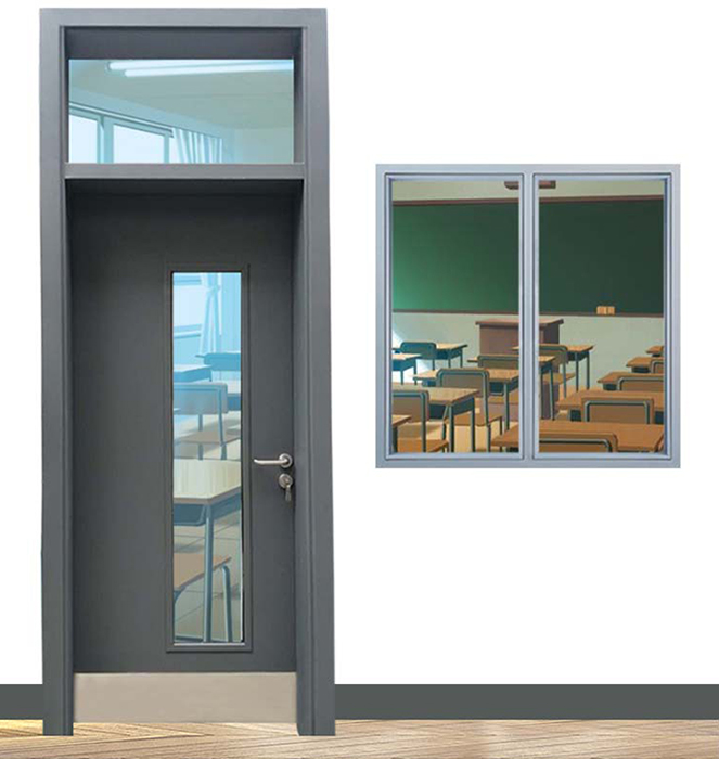 学校工程门