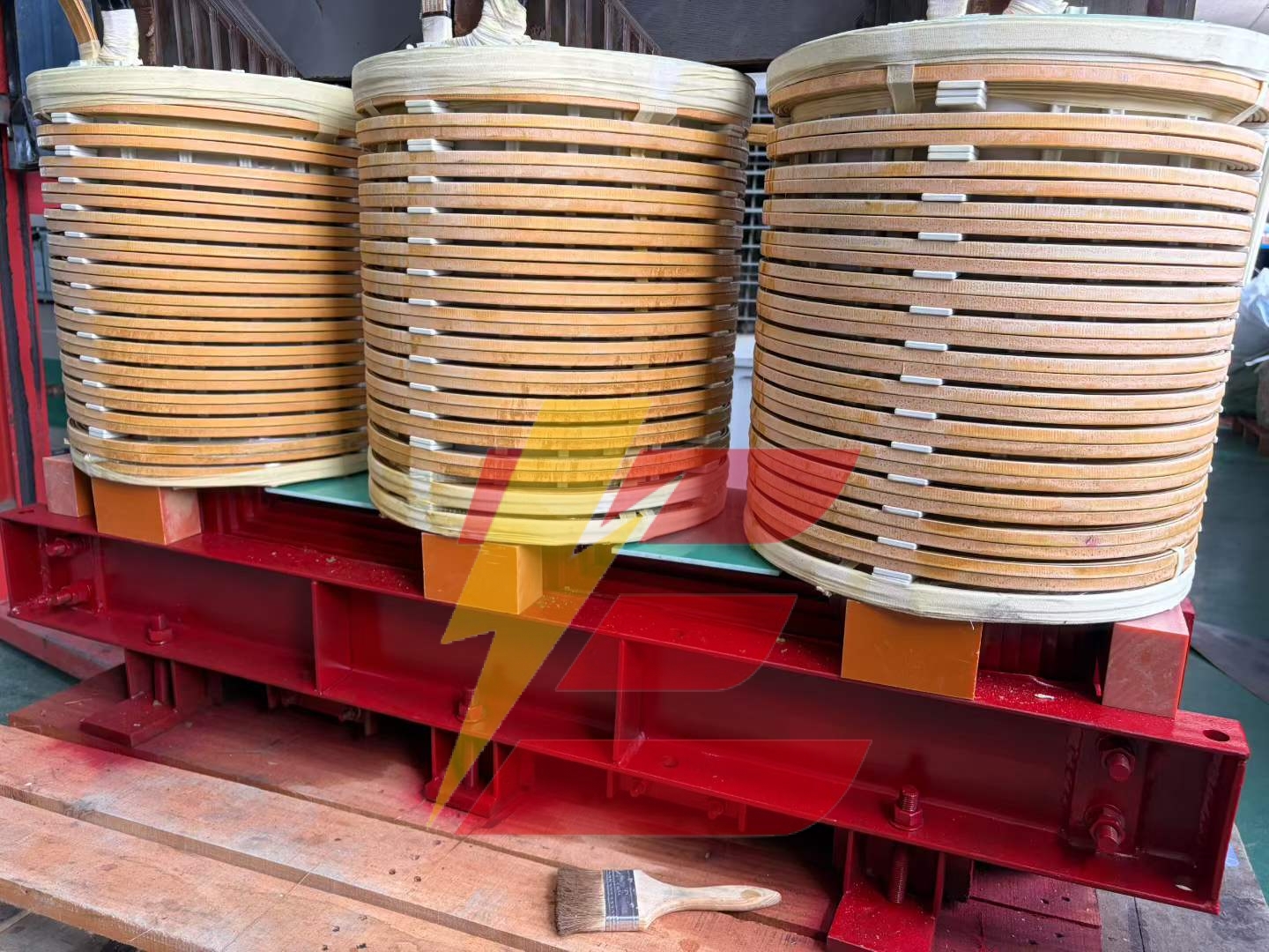 铜线变压器800KVA ​三相480V变三相400V带温控横流风机