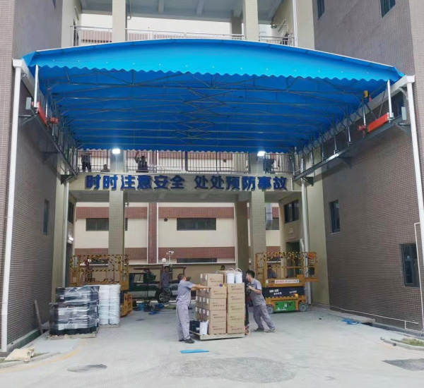 仓储雨篷定做需要关注的问题