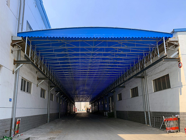 墙面架空电动棚