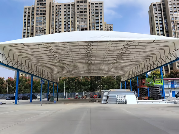 新渊市立柱电动棚